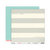 Elle&#039;s Studio - You and Me Collection - 12 x 12 Double Sided Paper - Lovely Stripes