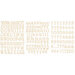 Arden Creative Studio - Remembering Collection - Stickers - Alphabet