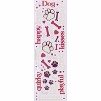 Fiskars - Cloud 9 Design - Rain Dots Stickers - Words and Shapes - I Love My Dog