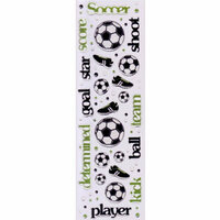 Fiskars - Cloud 9 Design - Rain Dots Stickers - Soccer