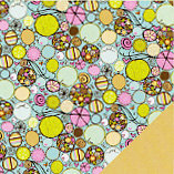 Fiskars - Heidi Grace Designs - Reagan's Closet Collection - 12 x 12 Double Sided Paper - Decor Circles, CLEARANCE