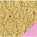 Fiskars - Heidi Grace Designs - Reagan's Closet Collection - 12 x 12 Double Sided Paper - Main Floral, CLEARANCE