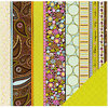 Fiskars - Heidi Grace Designs - Reagan's Closet Collection - 12 x 12 Double Sided Paper - Decor Stripe, CLEARANCE