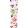 Fiskars - Cloud 9 Design - Alyssa's Garden Collection - Sparkle Dimensional Stickers, CLEARANCE