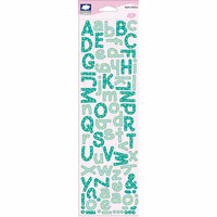 Fiskars - Cloud 9 Design - Alyssa's Garden Collection - Puffy Stickers - Alphabet