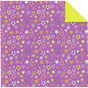 Fiskars - Cloud 9 Design - Halloween Fun Collection - 12 x 12 Double Sided Paper - Purple Stars, CLEARANCE