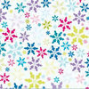 Fiskars - Heidi Grace Designs - Winter Collection - 12 x 12 Shimmer Glitter Paper - Snowflake Fun, CLEARANCE
