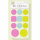 Fiskars - Heidi Grace Designs - Reagan's Closet Collection - Epoxy Raised Buttons