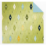 Fiskars - Cloud 9 Design - Finley's Estate Collection - 12 x 12 Double Sided Paper - Argyle, CLEARANCE