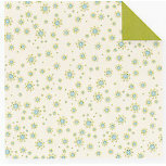 Fiskars - Cloud 9 Design - Finley's Estate Collection - 12 x 12 Double Sided Paper - Cream Buds, CLEARANCE