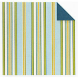 Fiskars - Cloud 9 Design - Finley's Estate Collection - 12 x 12 Double Sided Paper - Multi Stripe, CLEARANCE