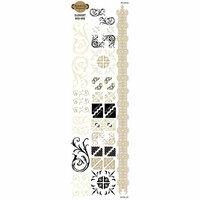 Fiskars - Kimberly Poloson - Letters Home Collection - Rub Ons - Element, CLEARANCE