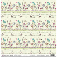 Fiskars - Heidi Grace Designs - Sweetest Bug Collection - 12 x 12 Double Sided Paper - Love Bug, CLEARANCE