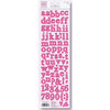 Fiskars - Heidi Grace Designs - Sweetest Bug Collection - Cardstock Stickers - Alphabet, CLEARANCE