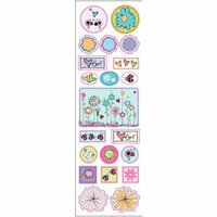 Fiskars - Heidi Grace Designs - Sweetest Bug Collection - Epoxy Stickers - Icon Accents, CLEARANCE
