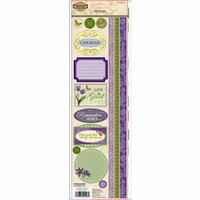 Fiskars - Kimberly Poloson - Nature's Flora Collection - Cardstock Stickers - Journal Border, CLEARANCE