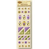 Fiskars - Kimberly Poloson - Nature's Flora Collection - Epoxy Stickers - Icons, CLEARANCE