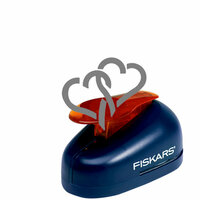 Fiskars - Lever Punch - Medium - One Inch Linked Hearts