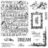 Fiskars - Clear Acrylic Stamps - 8 x 8 - Family