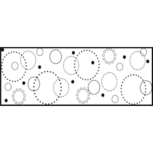 Fiskars - Continuous Stamp - Clear Acrylic Stamps - Circle of Fun