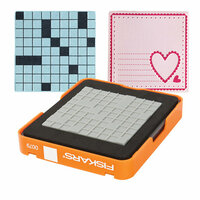 Fiskars - Fuse Creativity System - Die Cutting Design Set - Medium - Simple Pattern - Square