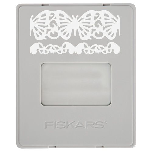 Fiskars - AdvantEdge Punch System - Interchangeable Border Punch - Cartridge - Large - Butterfly Lace