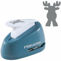 Fiskars - Christmas - Lever Punch - Medium - Reindeer Games