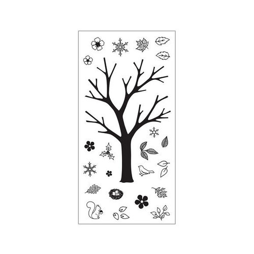Fiskars - Clear Acrylic Stamps - Build-A-Tree