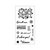 Fiskars - Clear Acrylic Stamps - Hexagon Sentiments