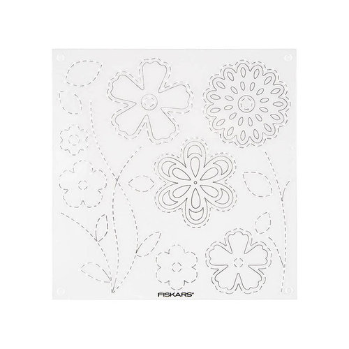 Fiskars - Paper Piercing - Stencil - Flowers