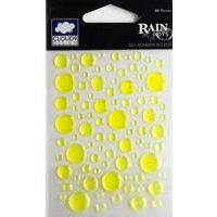 Fiskars - Cloud 9 Design - Stickers - Rain Dots - Sunshine, CLEARANCE