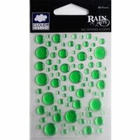 Fiskars - Cloud 9 Design - Stickers - Rain Dots - Grass, CLEARANCE