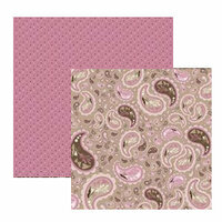 Fiskars - Heidi Grace Designs - 12x12 Double-Sided Cardstock - Cherry Wood Lane Collection - Paisley, CLEARANCE