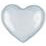 Fiskars - Cloud 9 Design - Stickers - Rain Dots - Heart - Clear, CLEARANCE