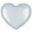 Fiskars - Cloud 9 Design - Stickers - Rain Dots - Heart - Clear, CLEARANCE