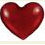 Fiskars - Cloud 9 Design - Stickers - Rain Dots - Heart - Red Rose