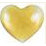 Fiskars - Cloud 9 Design - Stickers - Rain Dots - Heart - Gold, CLEARANCE