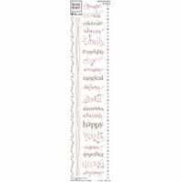 Fiskars - Heidi Grace Designs - Rub Ons - Words and Borders - Cherry Wood Lane Collection, CLEARANCE