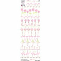Fiskars - Heidi Grace Designs - Rub Ons - Icons - Baby Girl Collection, CLEARANCE