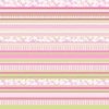 Fiskars - Heidi Grace Designs - 12x12 Double-Sided Cardstock - Baby Girl Collection - Decor Stripe, CLEARANCE
