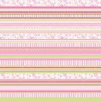 Fiskars - Heidi Grace Designs - 12x12 Double-Sided Cardstock - Baby Girl Collection - Decor Stripe, CLEARANCE