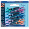 Fiskars - Scissors - 6 Pack Paper Edgers - Designer Set, CLEARANCE