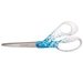 Fiskars - Premier 8 Inch Bent Scissors - Blue Floral Designer