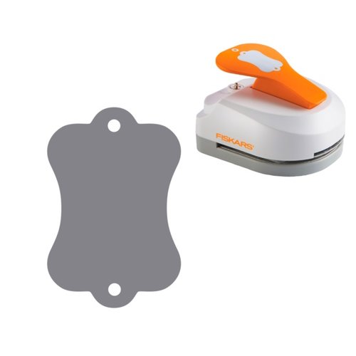 Fiskars - 3-in-1 Tag Maker Punch - Label