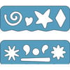 Fiskars - Shape Template Set - 2 Piece - Shapes and Flowers