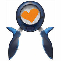 Fiskars - Squeeze Punch - Extra Large - Skewed Heart - Funky Love