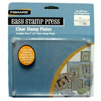 Fiskars - Easy Stamp Press - Clear Stamp Extra Plates - Two Pack