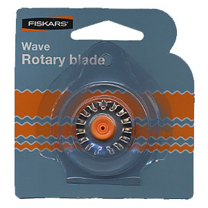 Fiskars - Desktop Rotary Wave Blade - Blade Style F