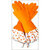 Flirty Aprons - Gloveables Collection - Designer Gloves - Citrus Polka Dot