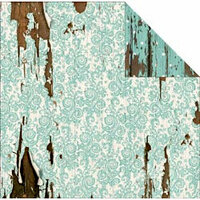 FabScraps - Shabby Chic Collection - 12 x 12 Double Sided Paper - Romance